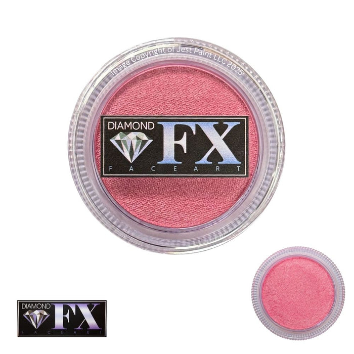 Diamond FX Face Paint - Metallic Mellow Pink 30gr