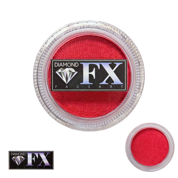 Diamond FX Face Paint - Metallic Red 30gr