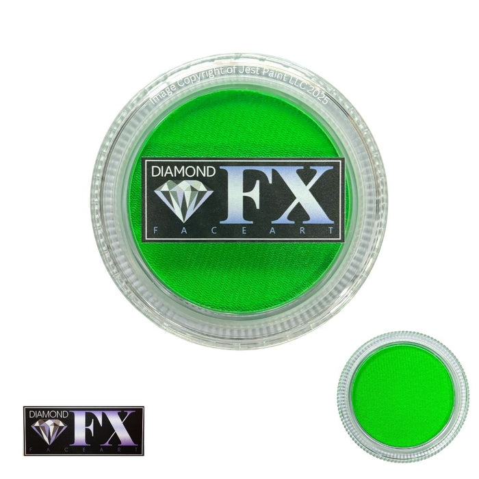 Diamond FX Paint - Neon Green 30gr (SFX - Non Cosmetic)