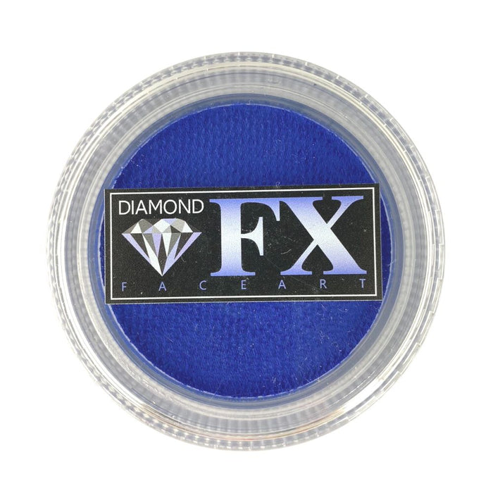 Diamond FX Face Paint - DISCONTINUED by Manufacturer - Neon Blue Cosmetic FDA Compliant 30gr (NN170C)