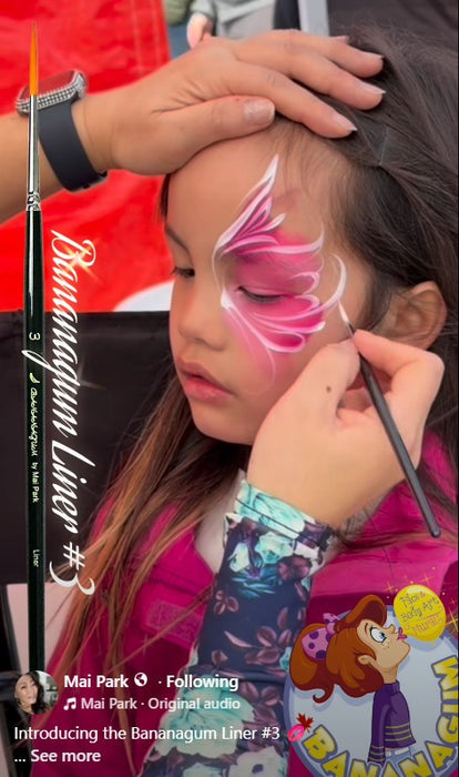 Bananagum | Face Painting Brush by Mai Park -  Liner #3