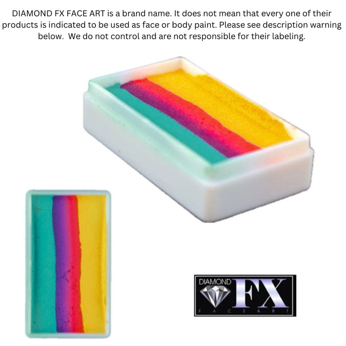 DFX Special FX Paint Rainbow Cake - Hawaiian Cocktail (RS30-73)  (16ml / approx. 28gr)  #20 (SFX - Non Cosmetic)