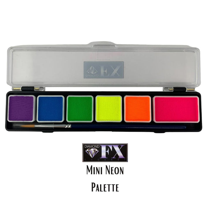 Diamond FX Paint - 6 Color Extra Small Neon  Palette (SFX - Non Cosmetic)