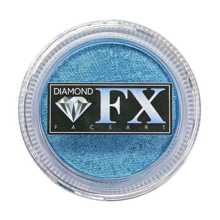 Diamond FX Face Paint - Metallic Baby Blue 30gr