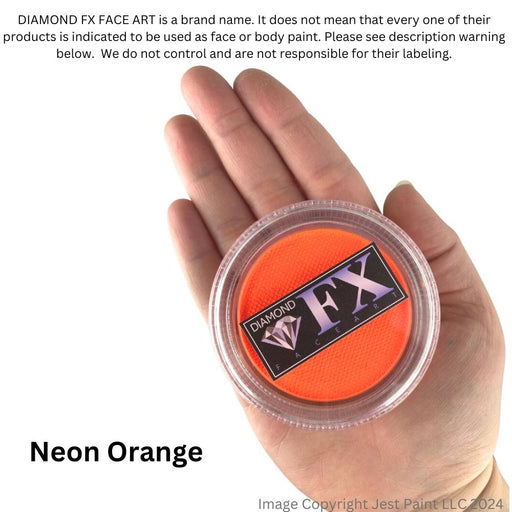 Diamond FX Paint - Neon Orange 30gr (SFX - Non Cosmetic)