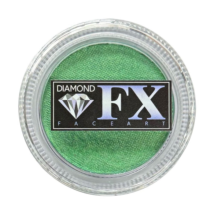 Diamond FX Face Paint - Metallic Beetle Green 30gr