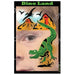 Stencil Eyes / Profiles - Face Painting Stencil - DINO LAND - One Size Fits Most