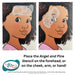 Diva Stencils | Face Painting Stencil | Angel and Pine (1031)