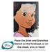 Diva Stencils | Face Painting Stencil | Birds and Branches (1084)