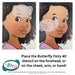 Diva Stencils | Face Painting Stencil | Butterfly Fairy #2 (00096)
