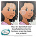 Diva Stencils | Face Painting Stencil | Demi Multi Star / Snowflake (00261)
