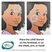 Diva Stencils | Face Painting Stencil | LOVE (160)