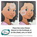 Diva Stencils | Face Painting Stencil | Lotus Flower (00397)