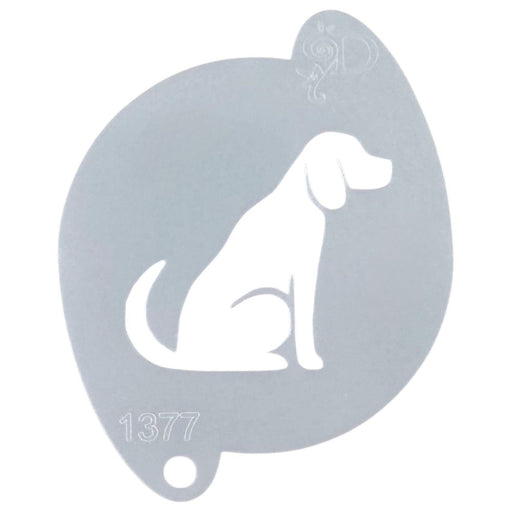 Diva Stencils | Face Painting Stencil | Dog (1377)