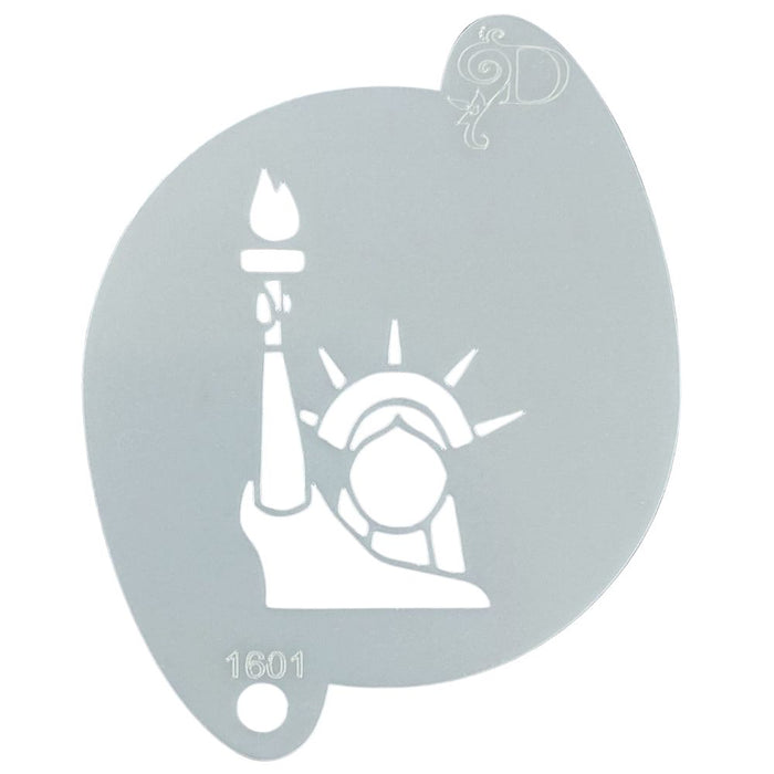 Diva Stencils | Face Painting Stencil | Lady Liberty (1601)