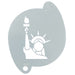 Diva Stencils | Face Painting Stencil | Lady Liberty (1601)
