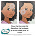 Diva Stencils | Face Painting Stencil | Mermaid #12 (869)