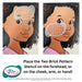 Diva Stencils | Face Painting Stencil | Two Brick Pattern (341)