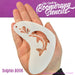 Art Factory | Boomerang Face Painting Stencil - Dolphin (B006)