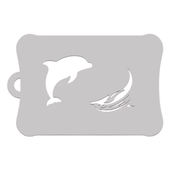 Ooh! Face Painting Stencil | Dolphin (T58)