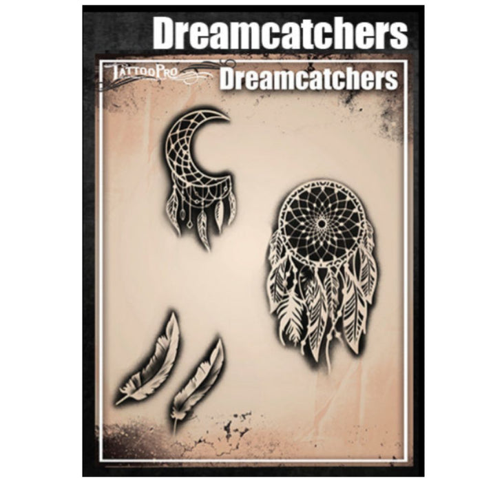 Tattoo Pro 200 | Air Brush Body Painting Stencil - Dreamcatchers