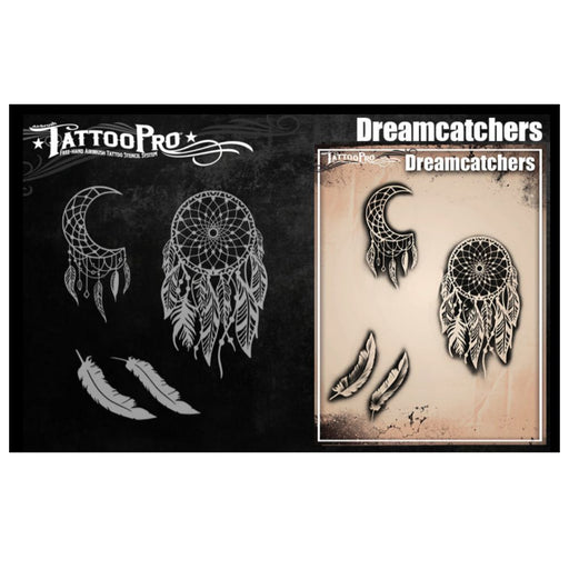 Tattoo Pro 200 | Air Brush Body Painting Stencil - Dreamcatchers