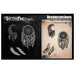 Tattoo Pro 200 | Air Brush Body Painting Stencil - Dreamcatchers