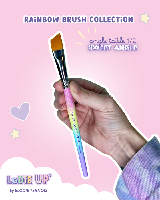 Lodie Up | Face Painting Brush by Elodie Ternois - Sweet Angle 1/2"