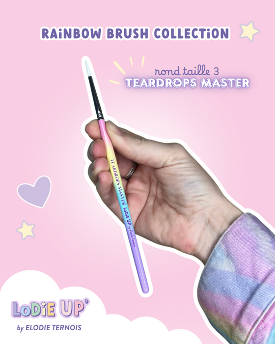 Lodie Up | Face Painting Brush by Elodie Ternois - Teardrop Master
