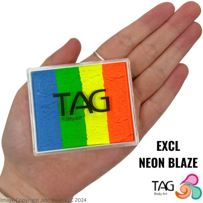 TAG Paint Split Cake - EXCL Neon Blaze 50gr  #29 (SFX - Non Cosmetic)