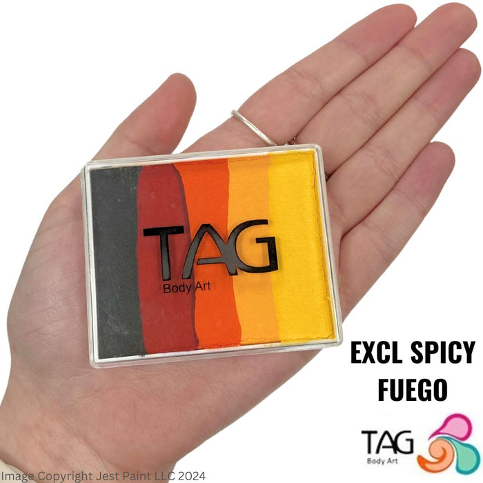 TAG Face Paint Split Cake -  EXCL Spicy Fuego 50gr  #42