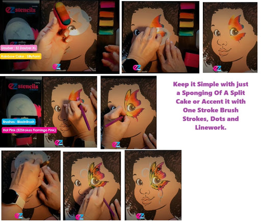 EZ STENCILS by Susy Amaro | 9 Piece Butterfly Stencil Set - While Supplies Last!