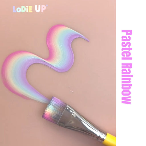 Fusion Body Art Face Paint | Split Cake | Pastel Rainbow by Lodie Up 30gr
