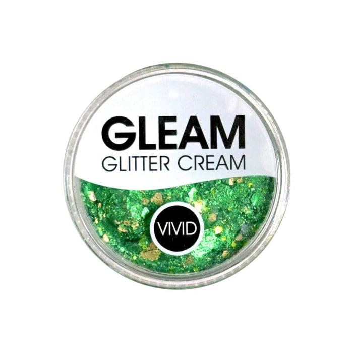 VIVID Glitter |  GLEAM Glitter Cream | Small EVERGREEN (10gr)