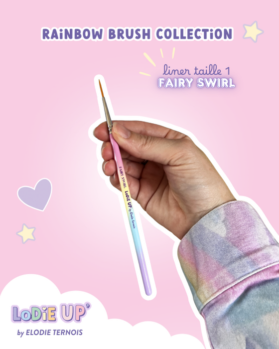Lodie Up | Face Painting Brush by Elodie Ternois - Fairy Swirl