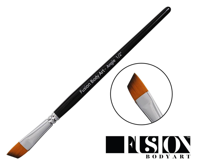 Fusion Body Art | Face Painting Brush - 1/2 Inch Angle