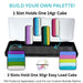 Facepainting Hub | Empty OneStroke / Easy Load Case - Black Palette with 8 SLOTS (pots NOT included)