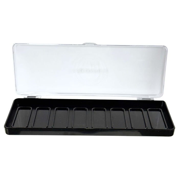 Facepainting Hub | Empty OneStroke / Easy Load Case - Black Palette with 8 SLOTS (pots NOT included)