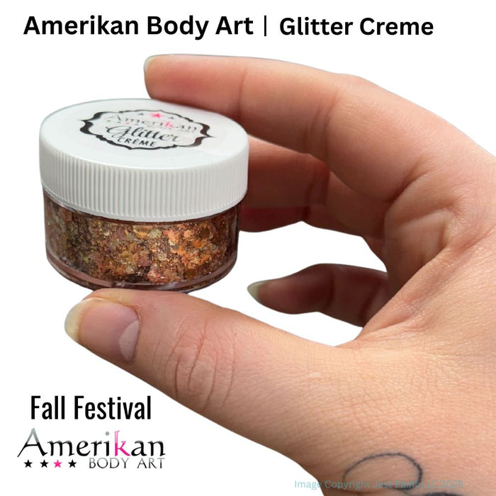 Amerikan Body Art | CHUNKY Glitter Cremes - New Formula - FALL FESTIVAL - .5oz