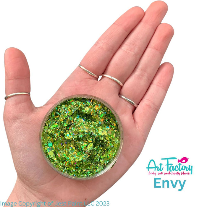 Festival Glitter | Chunky Glitter Gel - Envy - 1.2 oz