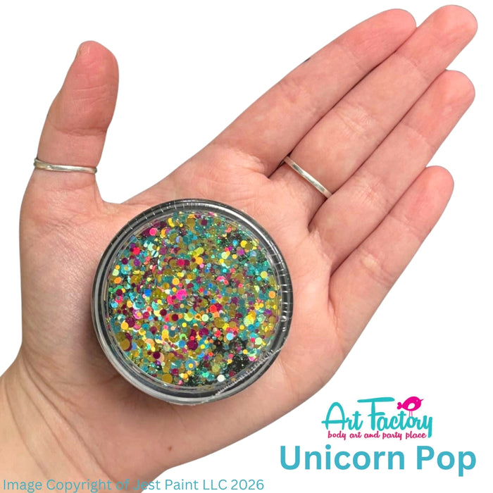 Festival Glitter | Chunky Glitter Gel - Unicorn Pop - 1.2 oz