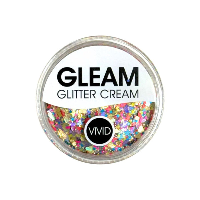 VIVID Glitter |  GLEAM Glitter Cream | Small FESTIVITY (10gr)