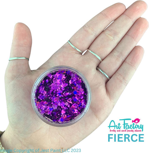 Art Factory | LOOSE Chunky Glitter - FIERCE (30ml jar)