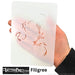 Tattoo Pro  | Body Painting Stencil - SINGLES Filigree - S115