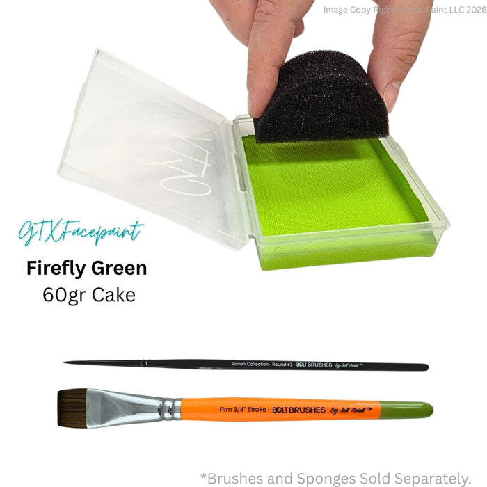 GTX Face Paint | Crafting Cake - Regular Firefly Green  60gr