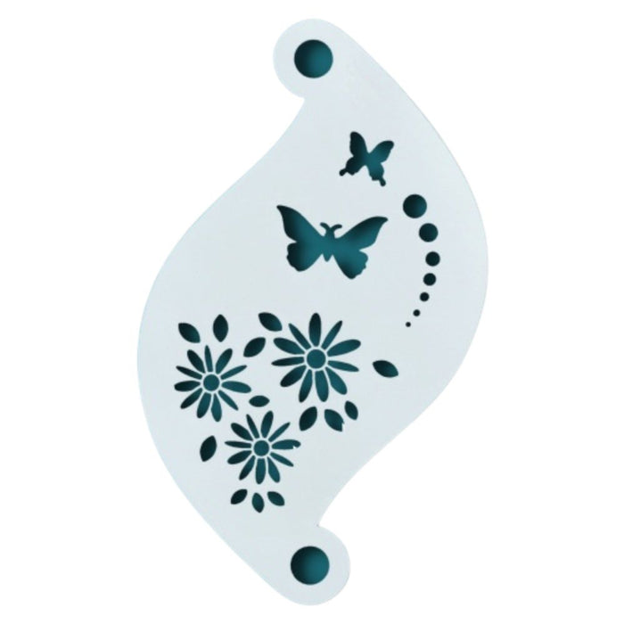 Superstar  | Face Painting Stencil - Flower Power   77008