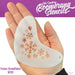 Art Factory | Boomerang Face Painting Stencil - Frozen Snowflakes (B032)