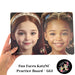 Fun Faces KatzNC | Face Painting Practice Board - 2 Girls Front Facing (GG1)