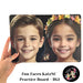 Fun Faces KatzNC | Face Painting Practice Board - Boy and Girl Front Facing  (BG1)