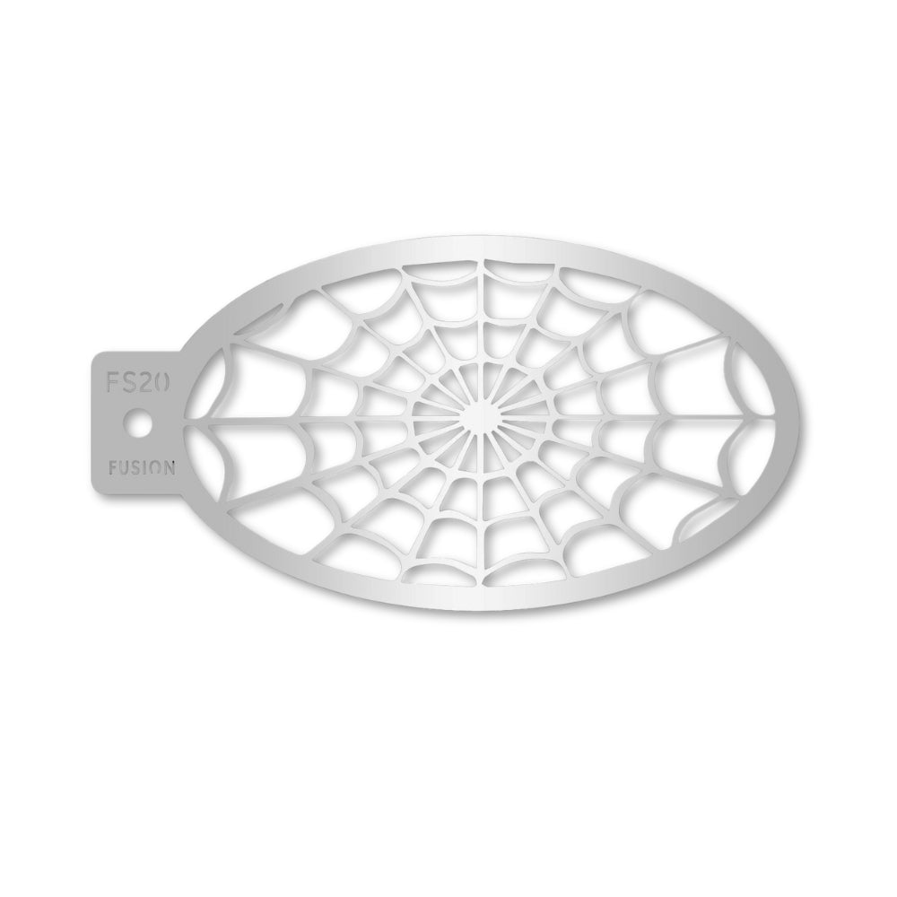 Fusion Body Art Face Painting Stencil Spinning Spider  FS20